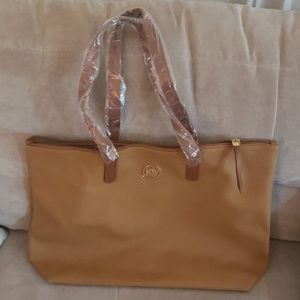 Joy Brown Tote